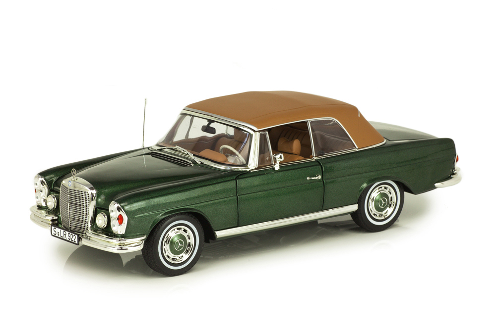 MERCEDES-BENZ 280SE 3.5 (W111) CABRIOLET 1969 GREEN METALLIC