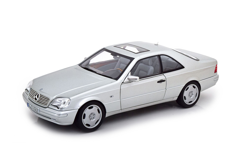 MERCEDES W140 S600 COUPE C140 1998 SILVER