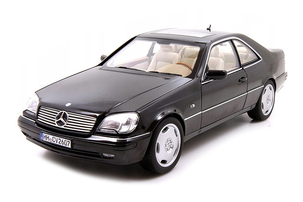 MERCEDES W140 CL600 COUPE C140 1997 BLACK / МЕРСЕДЕС W140 CL600 КУПЕ C140 1997 ЧЕРНЫЙ