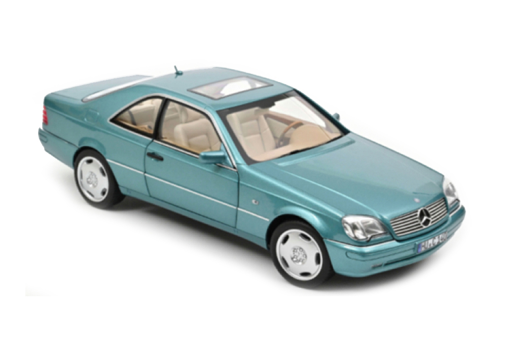 MERCEDES W140 CL600 COUPE (C140) 1997 BLUE METALLIC