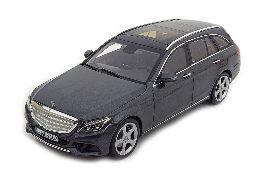 MERCEDES S205 C-CLASS ESTATE EXCLUSIVE 2014 GRAY METALLIC