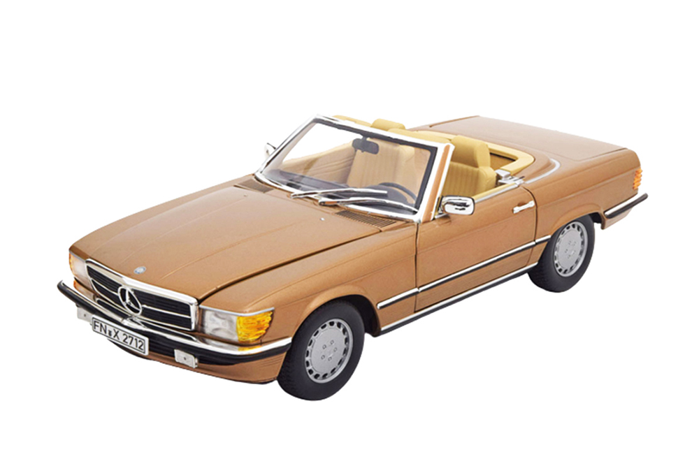 MERCEDES R107 300SL 1986 BROWN