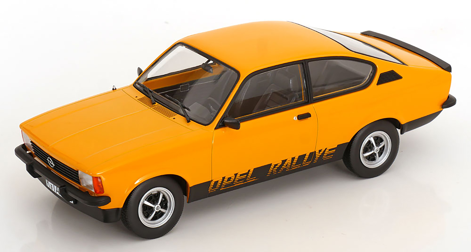 OPEL KADETT C RALLYE 2.0E 1977 OCKER-YELLOW / MATT-BLACK / ОПЕЛЬ КАДЕТТ РАЛЛИ 2 0E ОКЕР-ЙЕЛЛОВ ЧЕРНЫЙ МАТОВЫЙ ЖЕЛТЫЙ