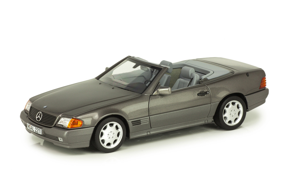 MERCEDES W129 500SL R129 1989 GREY METALLIC