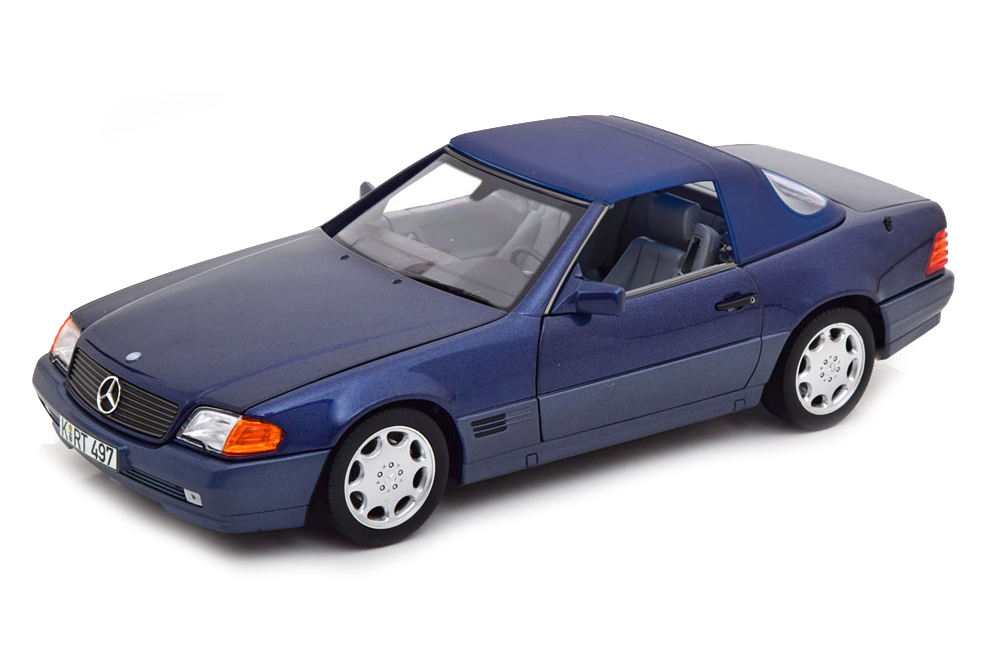 MERCEDES-BENZ 500 SL R129 1989 СИНИЙ МЕТАЛЛИК