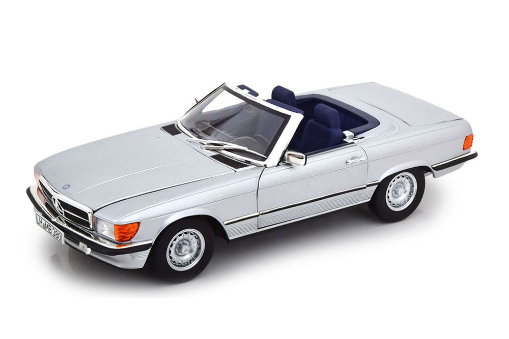 MERCEDES W107 380SL R107 1985 SILVER / МЕРСЕДЕС 380СЛ СЕРЕБРИСТЫЙ