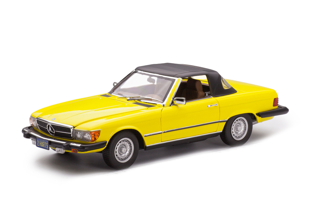 MERCEDES W107 450SL R107 US-VERSION (1979) ЖЁЛТЫЙ