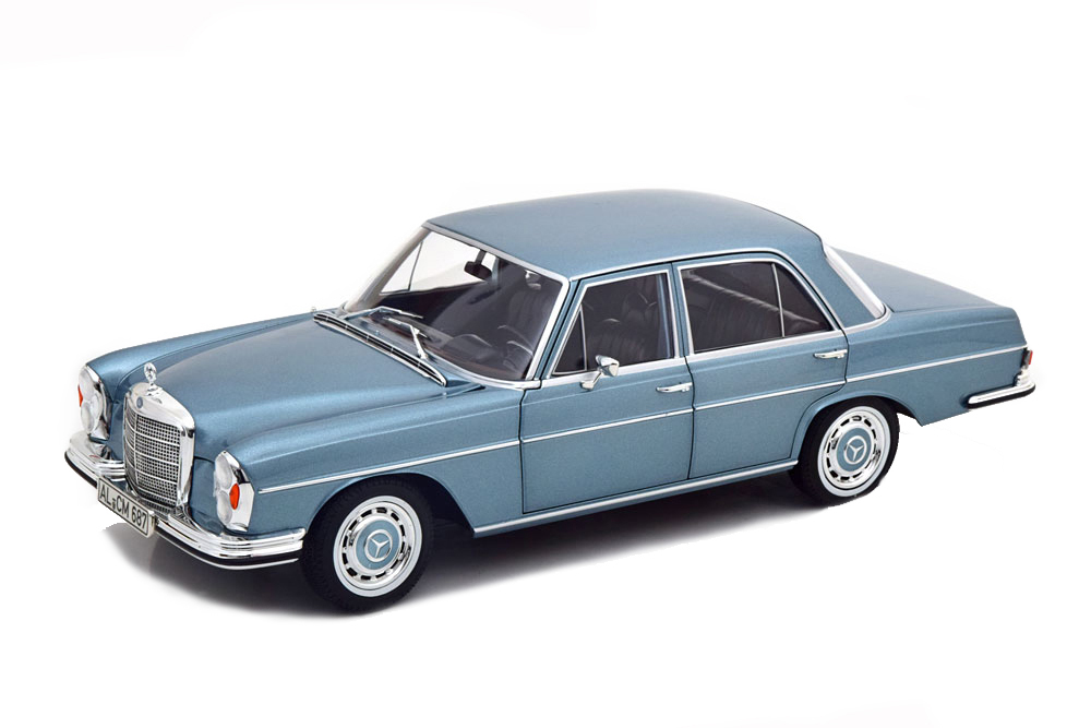 MERCEDES W108 280 SE 1968 LIGHT BLUE