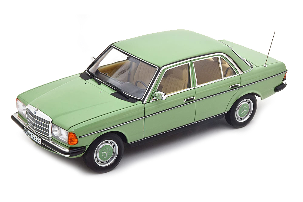 MERCEDES W123 200 SALOON 1982 LIGHT GREEN / МЕРСЕДЕС КУЗОВ 123 ЗЕЛЕНЫЙ
