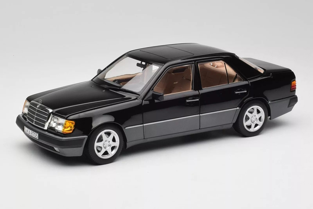 MERCEDES W124 500E 1990 BLACK LIMITED EDITION / МЕРСЕДЕС 500Е "ВОЛЧЕК" ЧЕРНЫЙ