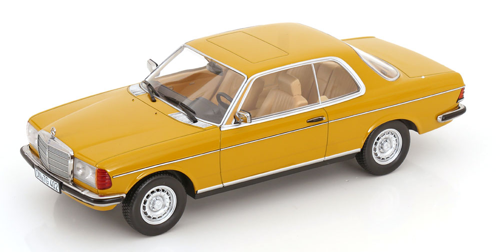 MERCEDES 280 CE C123 COUPE 1980 OCHRE-YELLOW