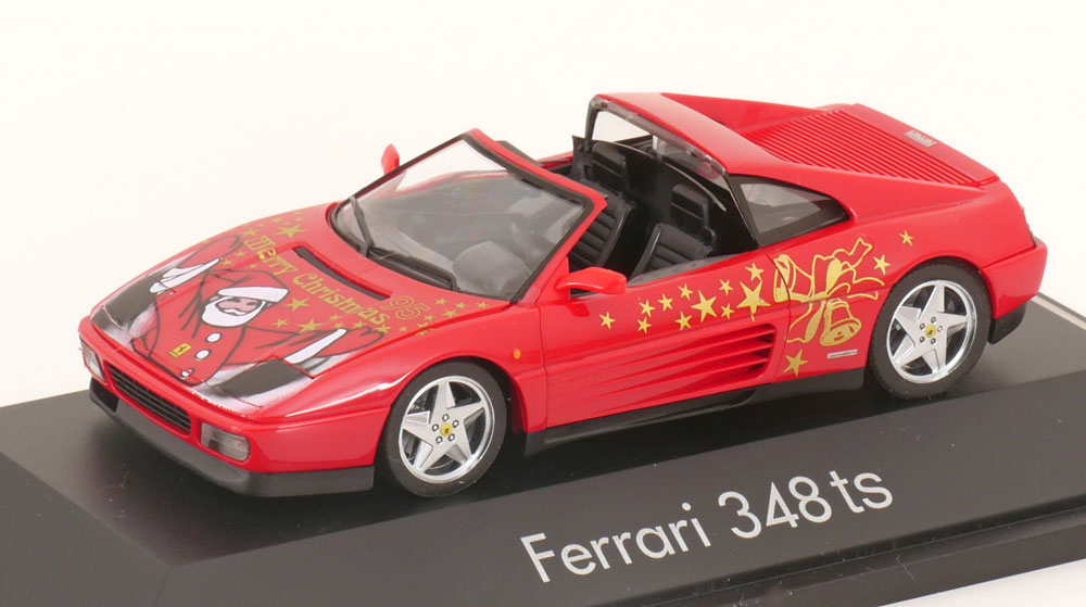 FERRARI 348 TS MERRY CHRISTMAS 1995, RED