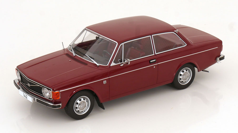 VOLVO 142 1973 DARKRED