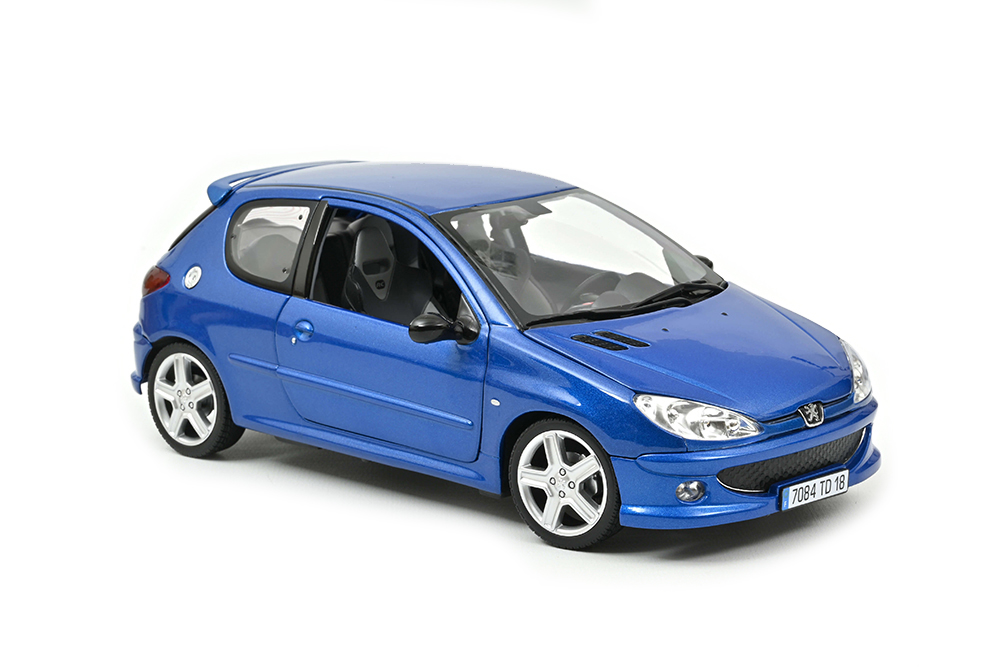 PEUGEOT-206 RC 2003 BLUE RECIF / ПЕЖО 206