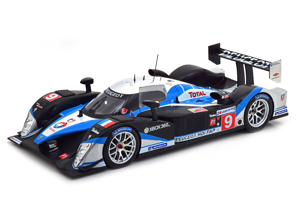 PEUGEOT 908 HDI FAP #9 BRABHAM/GENE/WURZ WINNER LE MANS 2009