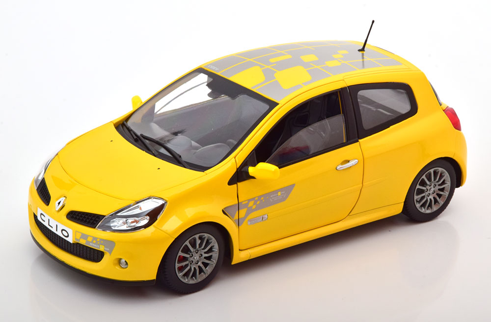 RENAULT CLIO RS F1 TEAM 2007 YELLOWMETALLIC