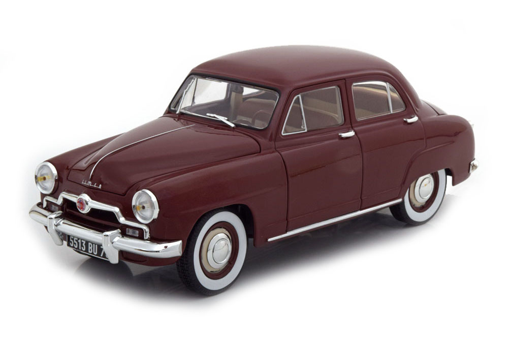 SIMCA 9 ARONDE 1953 AMARANTE RED
