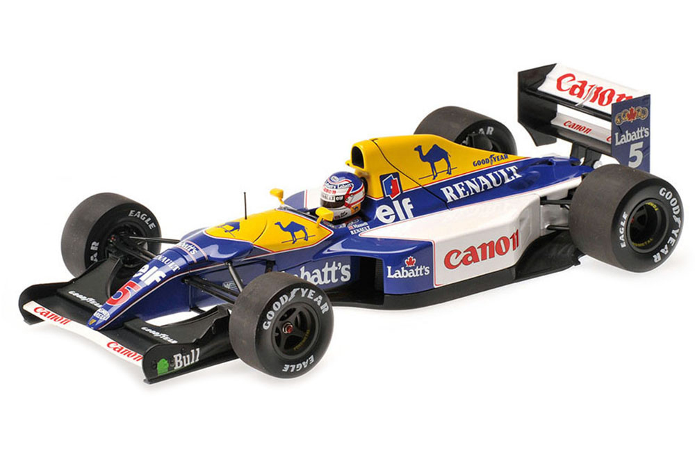 WILLIAMS RENAULT FW14B N.MANSELL WORLD CHAMPION 1992 #5