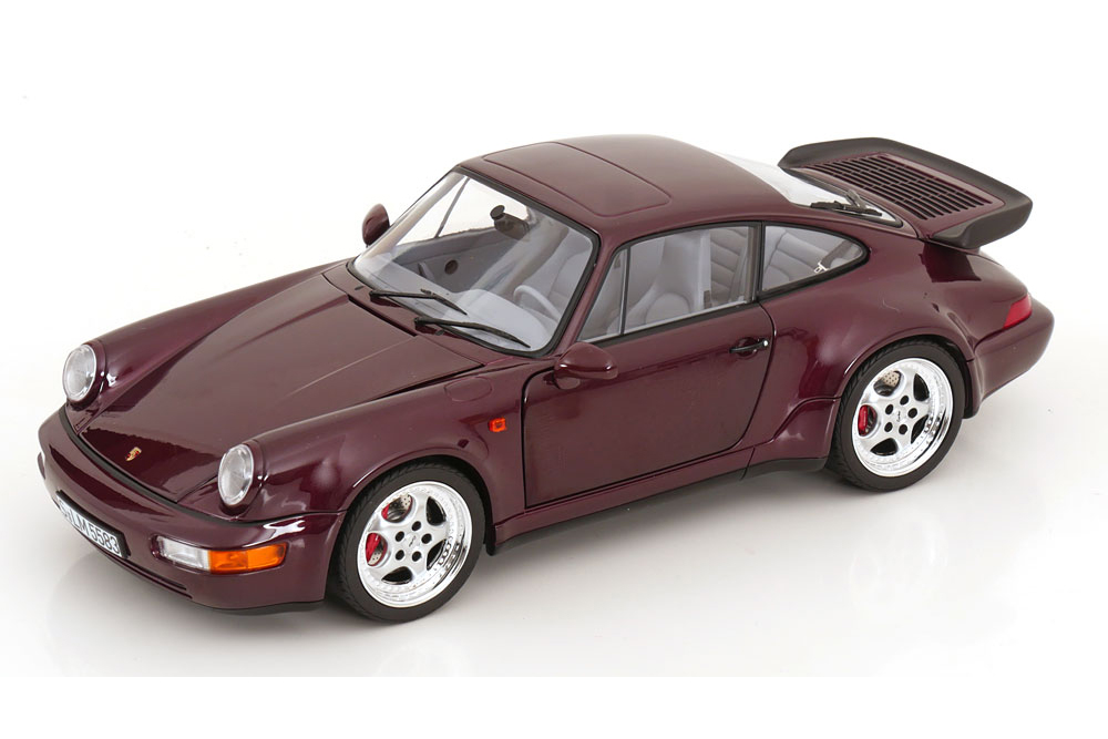 PORSCHE 911 (964) TURBO 3.6 COUPE 1993 PURPLE METALLIC