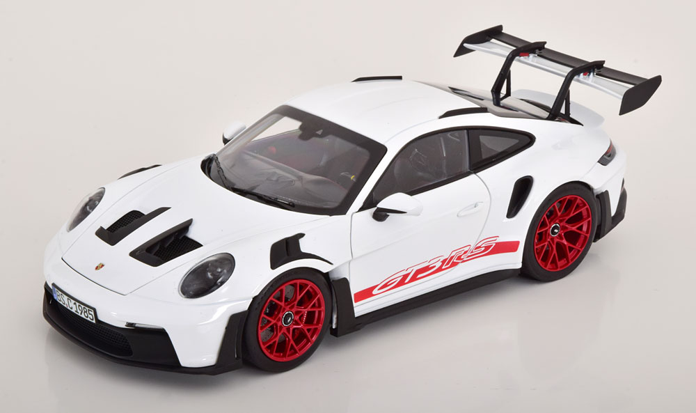 PORSCHE 911 (992) GT3 RS 2022 WHITE RED