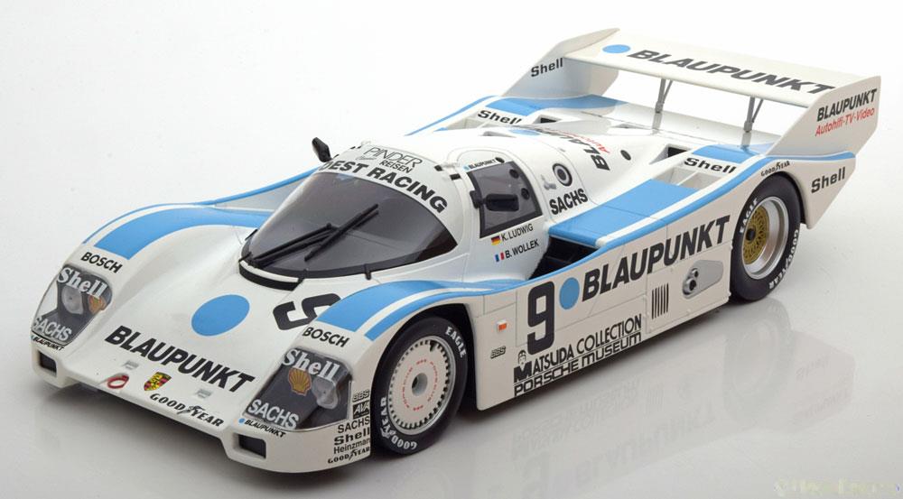 PORSCHE 962 C NO 9 1000KM NUERBURGRING 1987 BLAUPUNKT