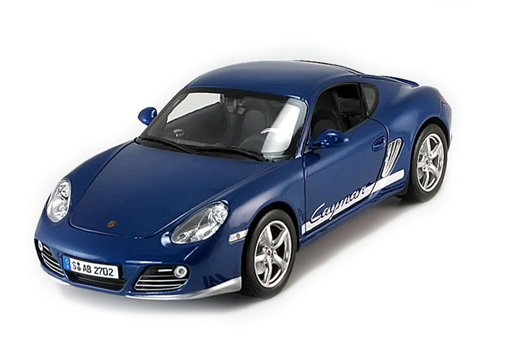 PORSCHE CAYMAN 2009 BLUE