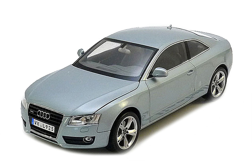 AUDI A5 COUPE 2007 GREY/BLUE METALLIC