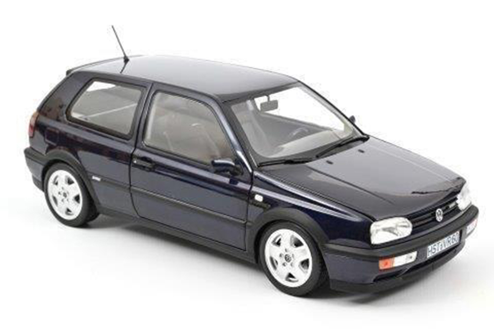 VW GOLF III VR6 (3-DOORS) 1996 BLUE METALLIC