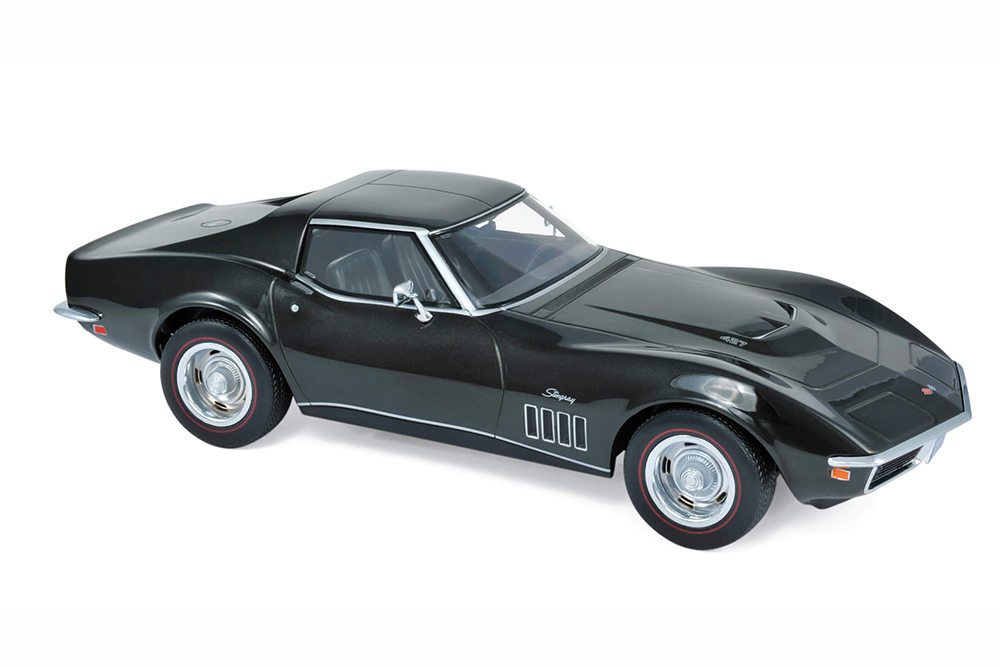 CHEVROLET CORVETTE C3 1969 GREEN METALLIC