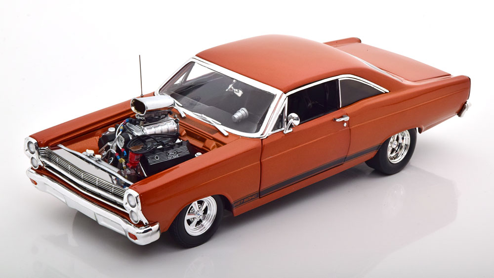 FORD FAIRLANE 427 STREET MACHINE 1967 ORANGE-METALLIC