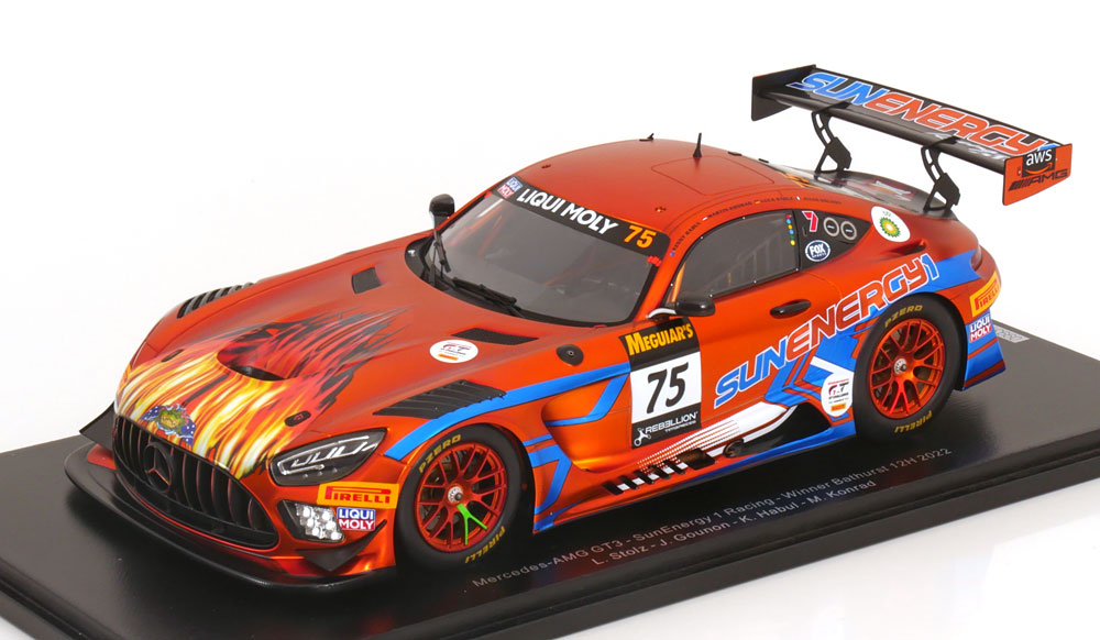 MERCEDES AMG GT3 NO 75 12H BATHURST 2022