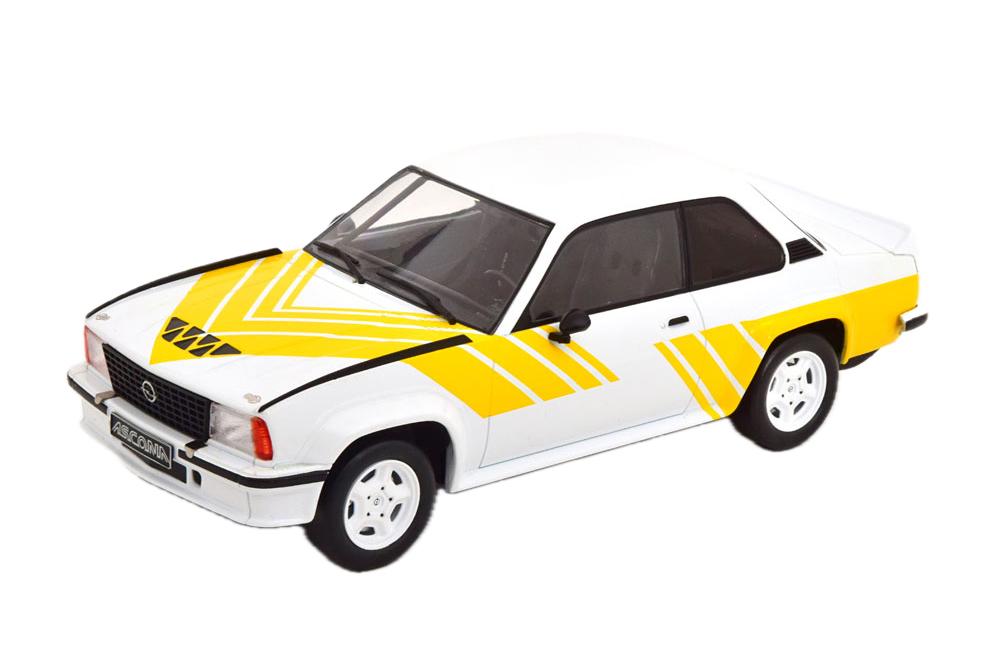 OPEL ASCONA B 400 1982 WHITE YELLOW