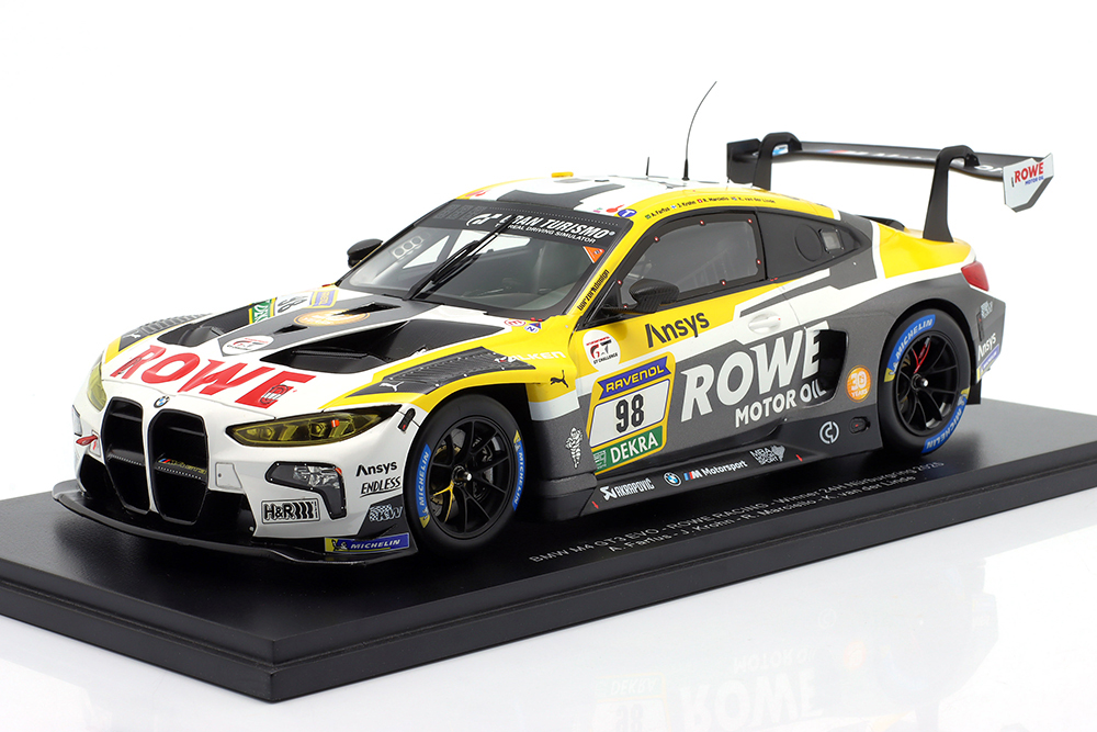 BMW M4 GT3 EVO #98 WINNER 24H NÜRBURGRING 2025 ROWE RACING