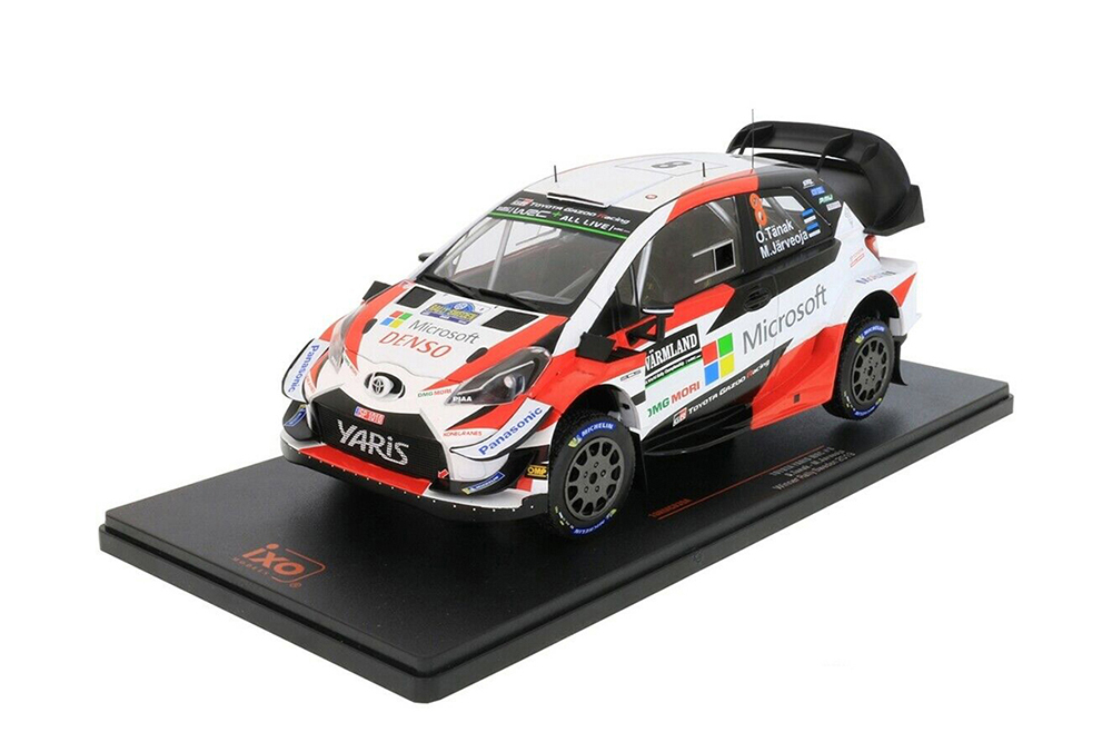 TOYOTA YARIS WRC #8 MICROSOFT TÄNAK/JARVEOJA ПОБЕДИТЕЛЬ RALLY SWEDEN ЧЕМПИОН МИРА 2019