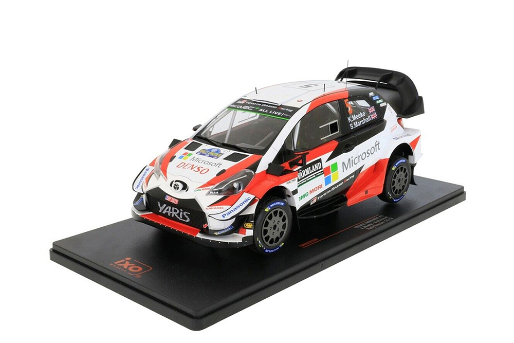 TOYOTA YARIS WRC #5 MICROSOFT MEEKE/MARSHALL 6 МЕСТО RALLY SWEDEN 2019