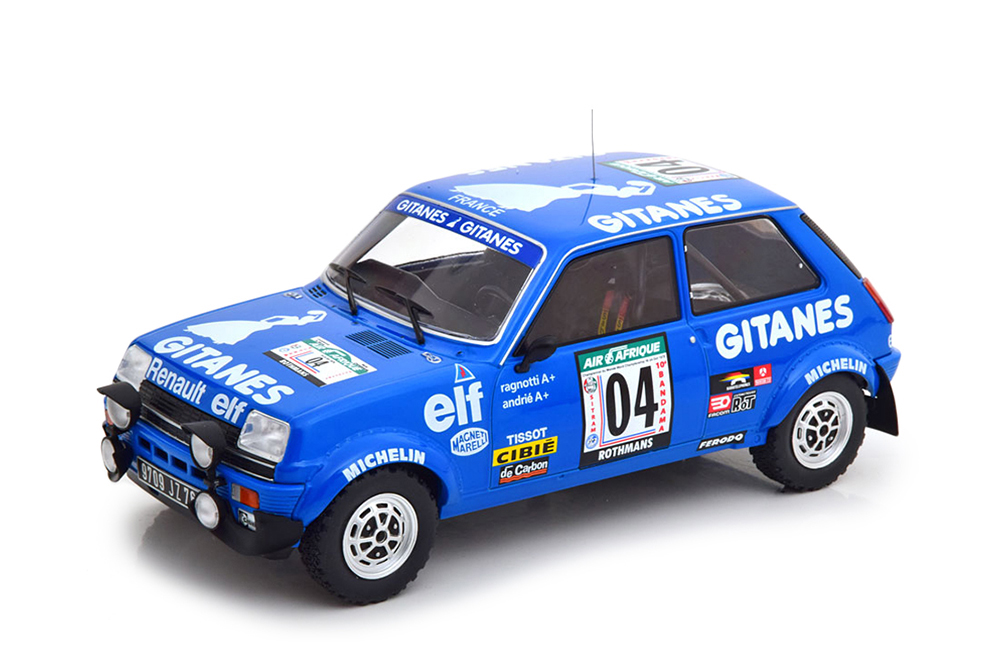 RENAULT 5 ALPINE #4 GITANES RAGNOTTI/ANDRIE RALLY BANDAMA 1978