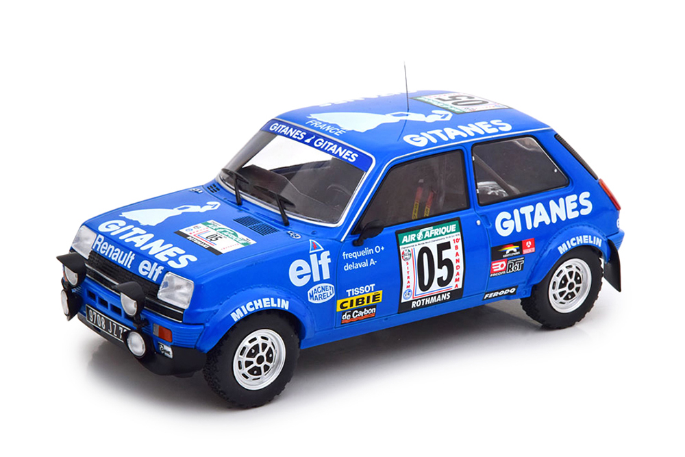 RENAULT 5 ALPINE #5 GITANES FREQUELIN/DELAVAL RALLY BANDAMA 1978