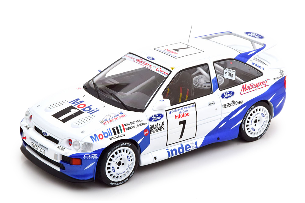 FORD ESCORT RS COSWORTH #7 BIASION/SIVIERO TOUR DE CORSE 1993