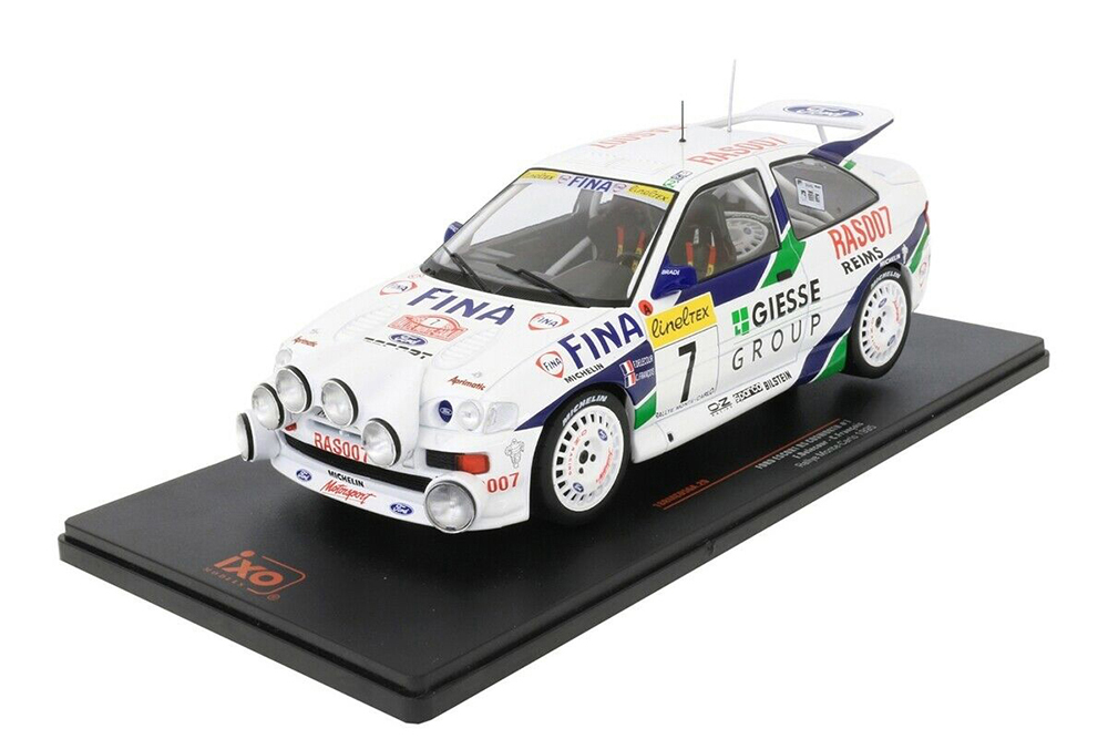 FORD ESCORT RS COSWORTH #7 FINA DELECOUR/FRANCOIS 2 МЕСТО RALLY MONTE CARLO 1995