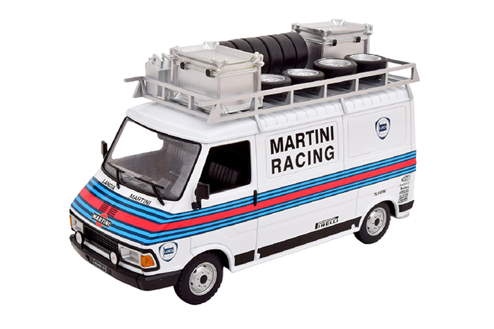 FIAT 242 MARTINI RALLY TEAM ASSISTANCE 1986 WHITE