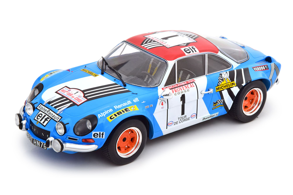 RENAULT ALPINE A110 #1 NICOLAS/VIAL WINNER TOUR DE COURSE 1973