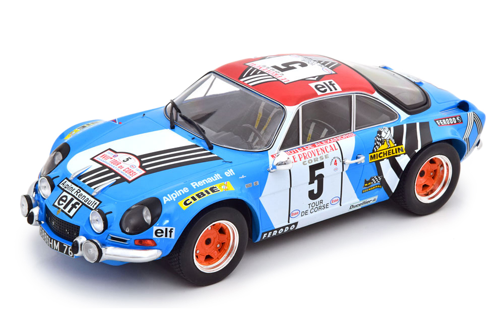 RENAULT ALPINE A110 #5 PIOT/DE ALEXANDRIS 2-ND TOUR DE COURSE 1973