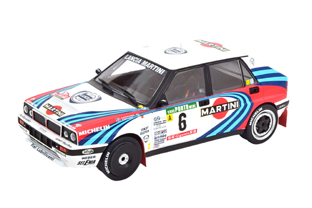 LANCIA DELTA INTEGRALE 16V #6 MARTINI KANKKUNEN/PIIRONEN 3 МЕСТО RALLY PORTUGAL 1990