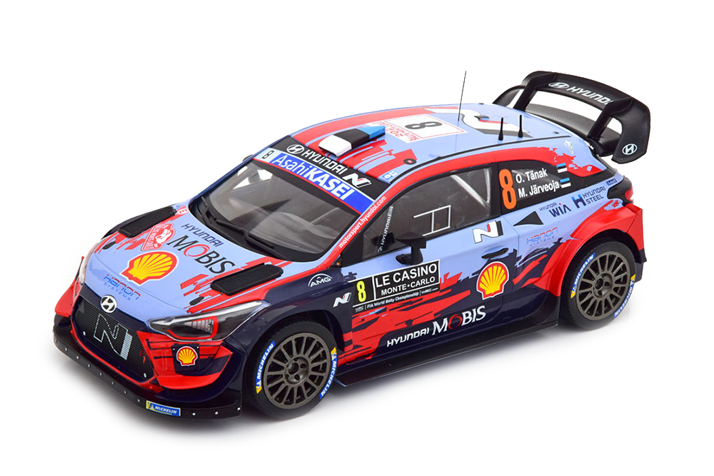 HYUNDAI I20 COUPE WRC #8 TÄNAK/JÄRVEOJA RALLY MONTE CARLO 2020