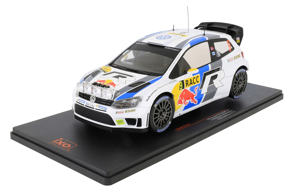 VW POLO R WRC #9 MIKKELSEN/MARKKULA RALLY CATALUNYA С ЛЮСТРОЙ 2013