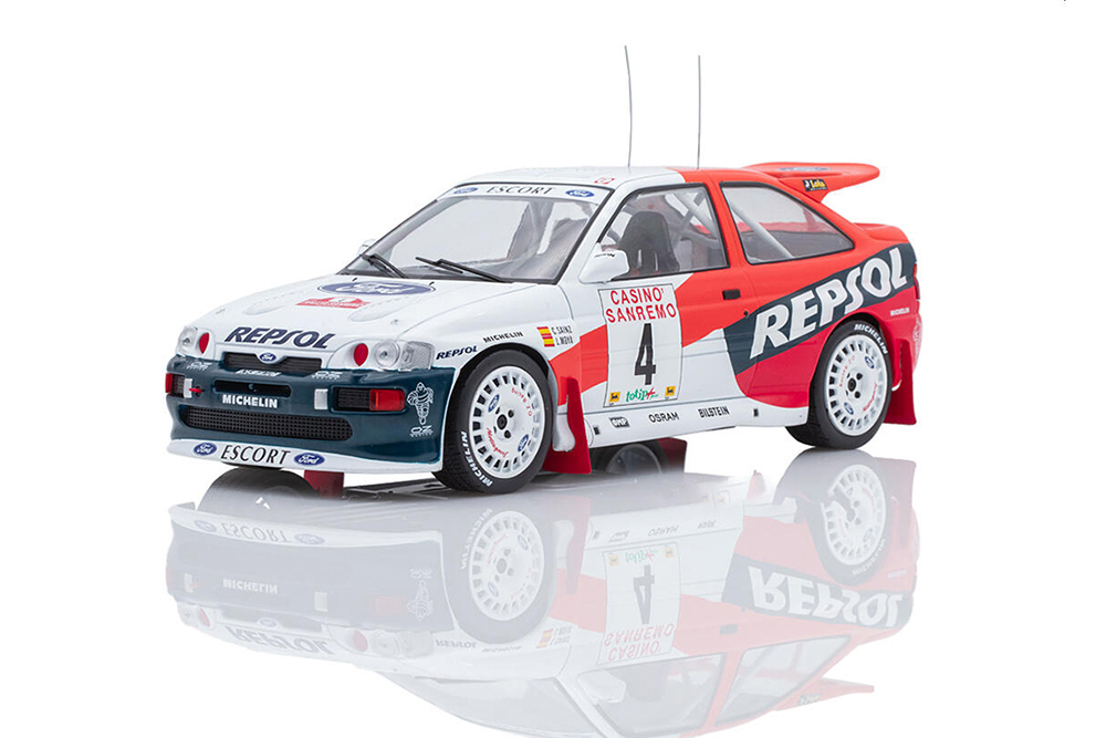 FORD ESCORT RS COSWORTH #4 REPSOL SAINZ/MOYA 2 МЕСТО RALLY SAN REMO 1996