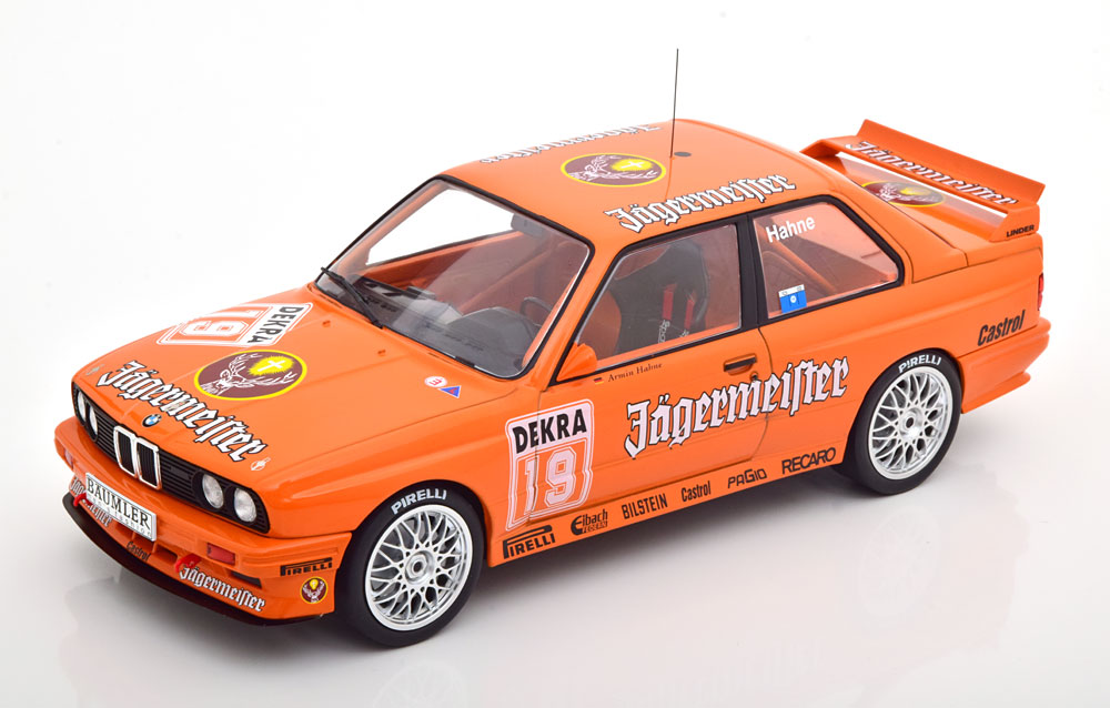 BMW M3 E30 NO 19 DTM NUERBURGRING 1992 JAEGERMEISTER