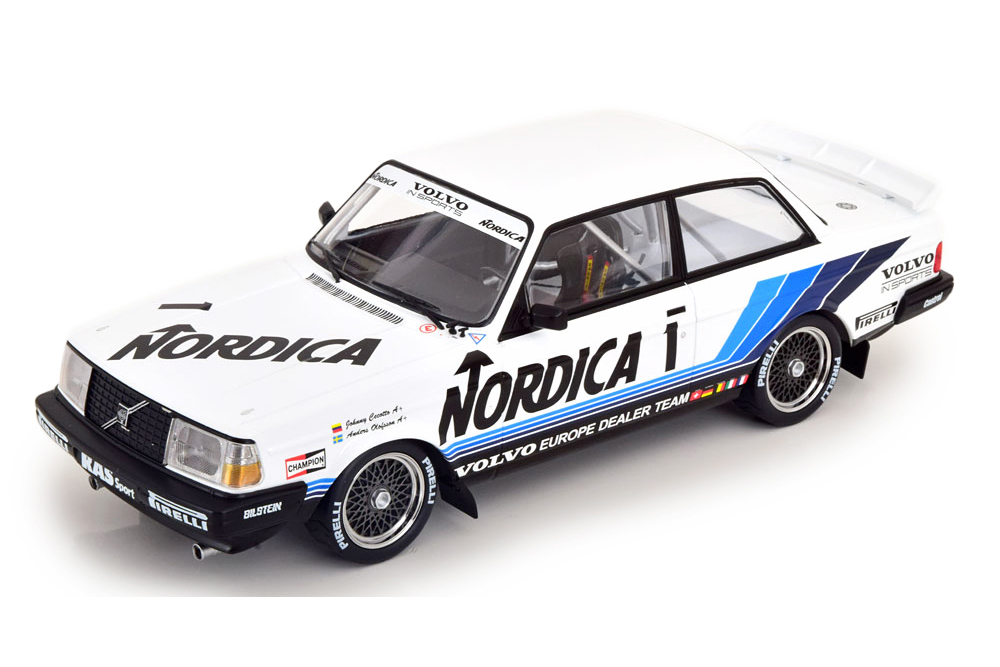 VOLVO 240 TURBO #1 "VOLVO EUROPE DEALER TEAM NORDICA" CECOTTO/OLOFSSON 3 МЕСТО ETCC BRÜNN 1986