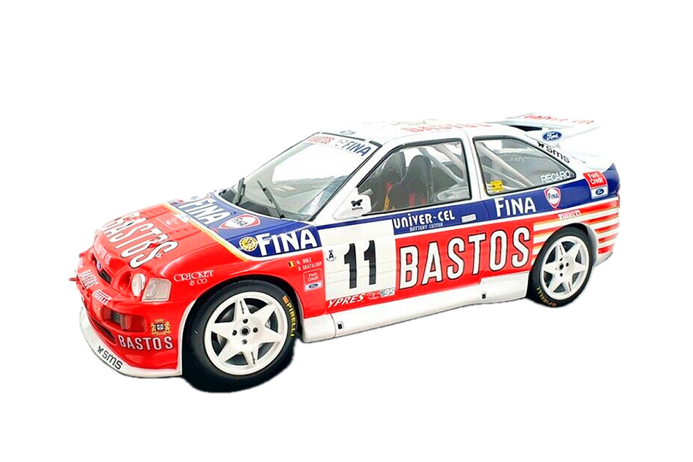 FORD ESCORT RS COSWORTH #11 "FORD BASTOS FINA RALLY TEAM" DUEZ/GRATALOUP 24H YPRES RALLY 1995