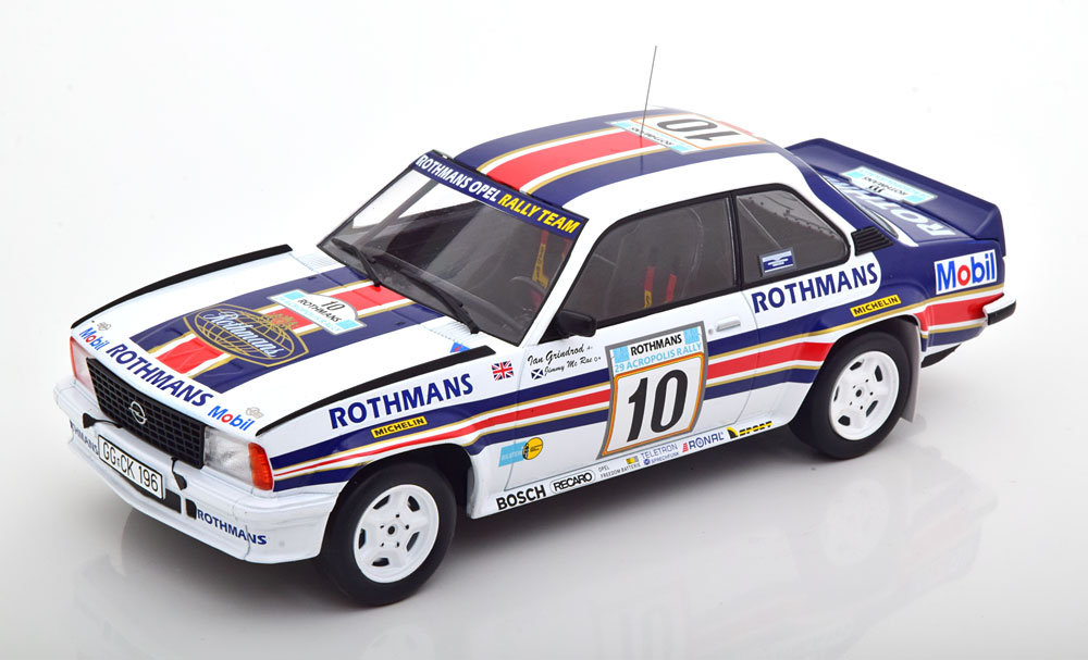 OPEL ASCONA 400 NO 10 RALLY ACROPOLIS 1982 ROTHMANS